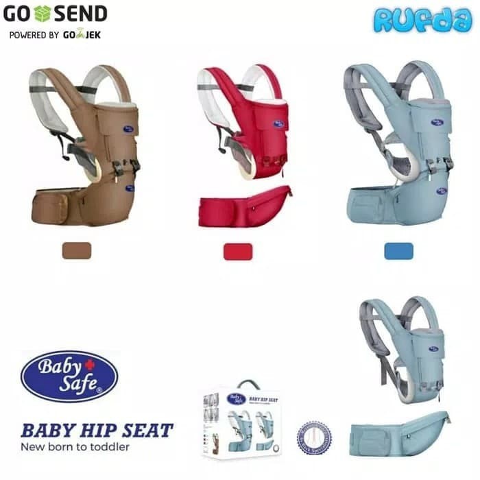 (Hot) Baby Safe Gendongan Bayi Newborn/ Gendongan Bayi Depan Dan Sam