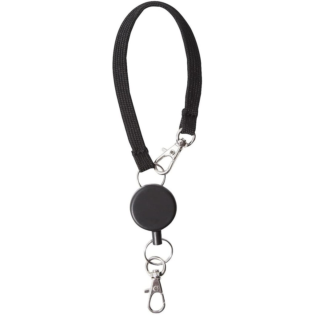 

TERBARU - MUJI NYLON CARD CASE WITH REEL- Name Taq/ID card Holder dgn tali tarik