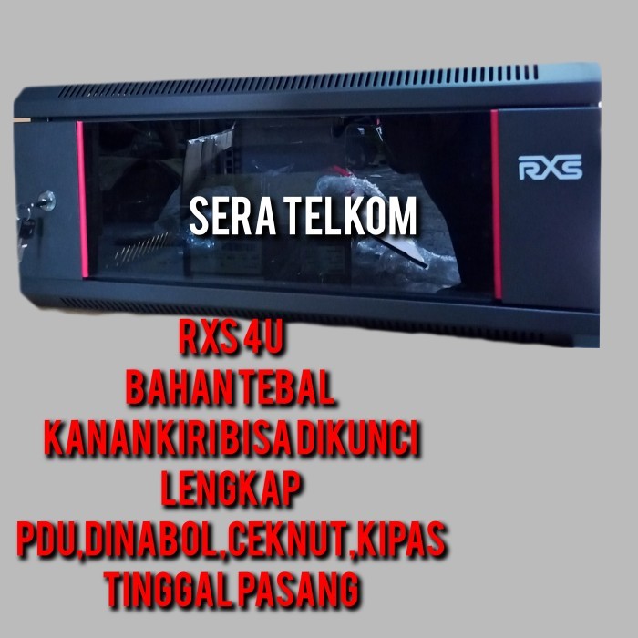 

TERBARU - wallmount rack 4u rak server RXS