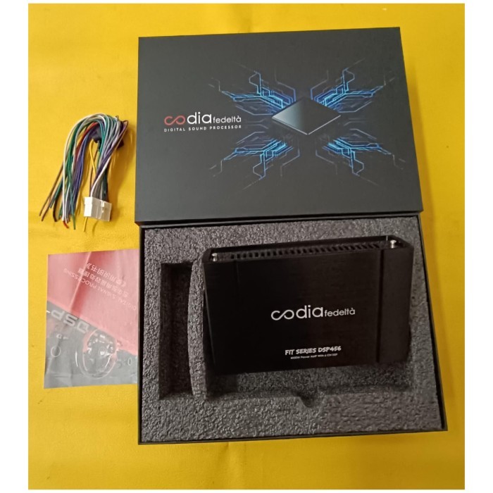 TERMURAH - Codia DSP Processor 456 Fit 6" Built in Amplifier