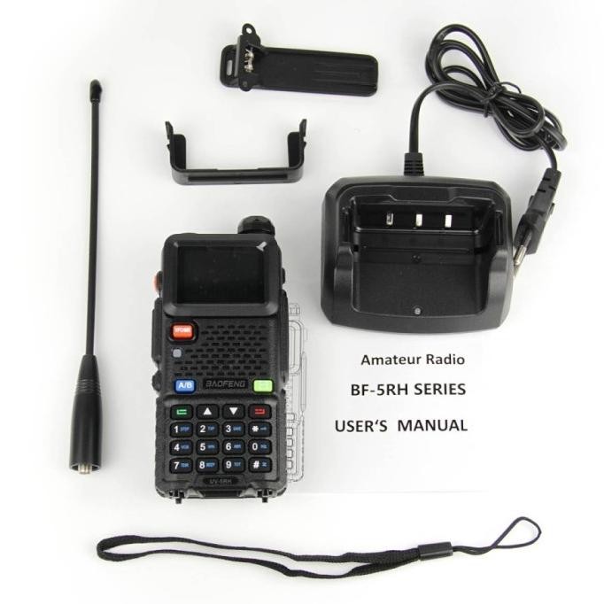 HT BAOFENG BAOFENG UV-5RH 8 Wat / HT DUAL BAND BAOFENG TERBARU