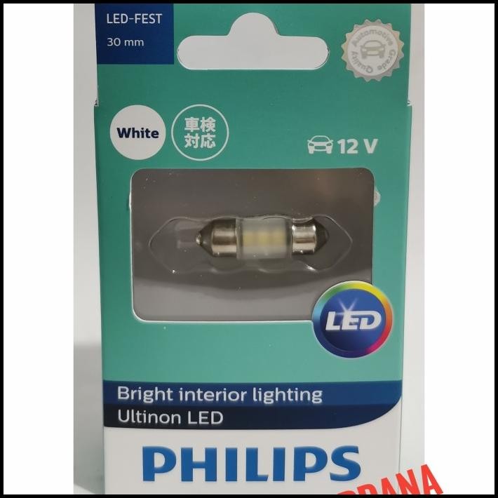 HOT DEAL BOHLAM PHILIPS LED FESTON 30MM 12V - BOHLAM INTERIOR MOBIL 