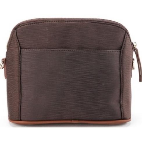 Phillipe Jourdan Domine Tas Selempang Wanita Coklat (Canvas)