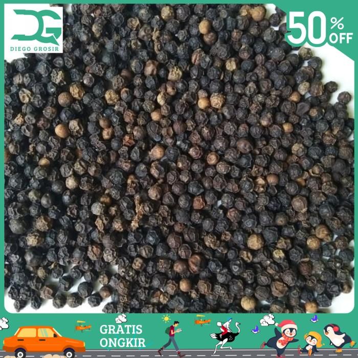 

BAHAN ALAMI LADA HITAM 100GR - BIJI LADA HITAM - MERICA HITAM KUALITAS BAGUS BY DIEGO GROSIR TERJAMIN BEST!!