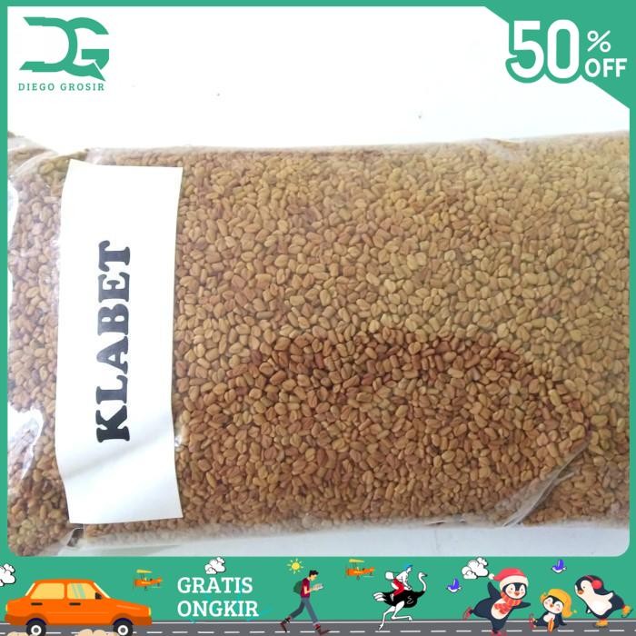 

BAHAN ALAMI BIJI KLABET 500GR - BIJI FENUGREEK KUALITAS BAGUS BY DIEGO GROSIR TERMURAH!!