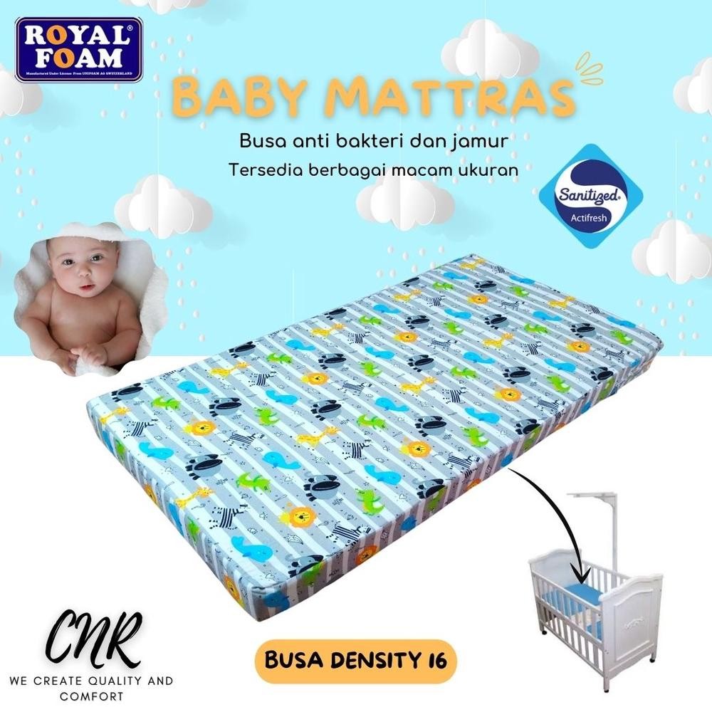 Promo Busa Untuk Matras Box Bayi, Merk Royal Foam Untuk Kasur Bayi Ukuran Boks Bayi Pliko Dll Hig Qu
