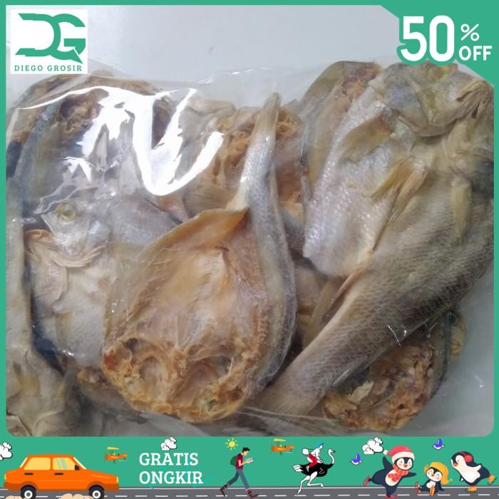 

BAHAN ALAMI IKAN ASIN GULAMA 1KG BY DIEGO GROSIR BEST PRODUCT!!