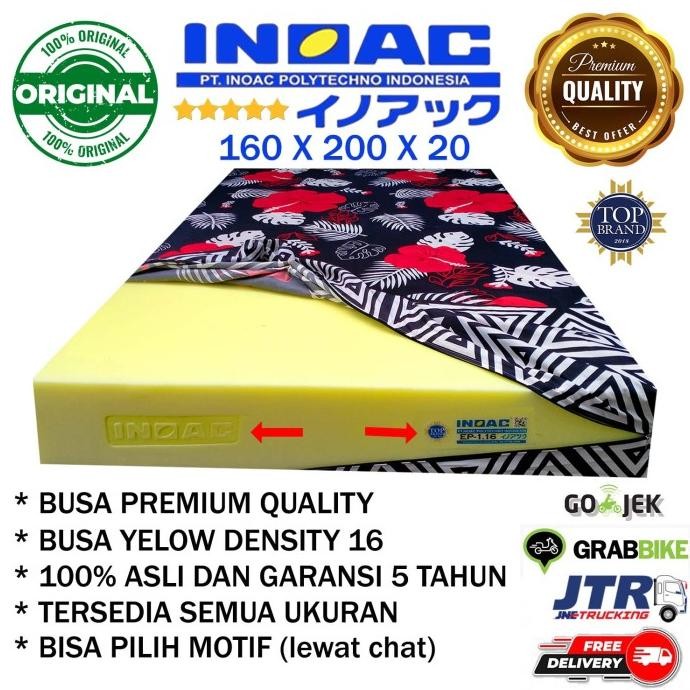kasur busa inoac 160x200x20 cm