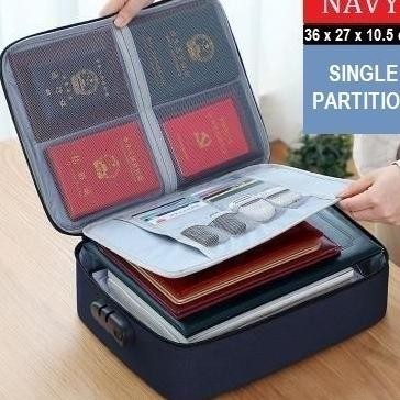 

NEW STOK/ TRAVEL DOCUMENT BAG 3 DIGIT PASSWORD / TAS DOKUMEN ANTI AIR/SERBAGUNA /NON COD