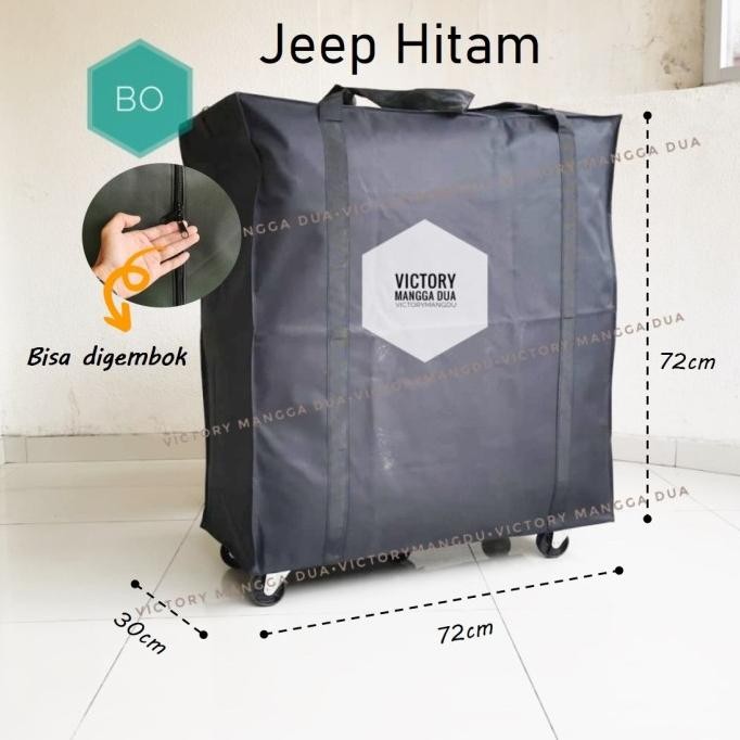 Tas troli / tas travel / tas roda / cabin size / tas belanja / travel