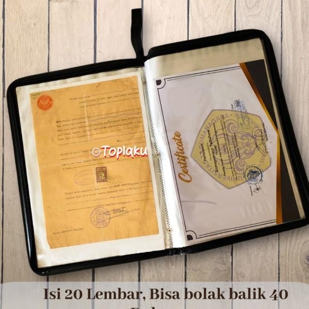 

TOPLA MAP DOKUMEN KEEPER RESLETING ANTI AIR KULIT 20 TAS FILE DISKON
