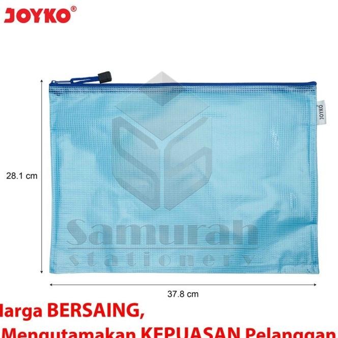 

DOCUMENT BAG ZIPPER DCB-33 UKURAN B4 / TAS DOKUMEN SELETING PLASTIK