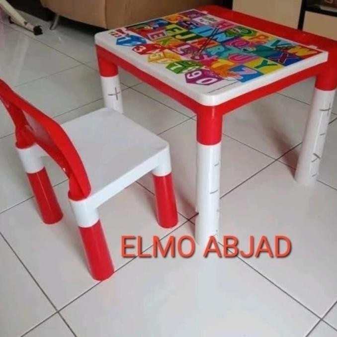Meja belajar plastik Anak + Kursi Akako