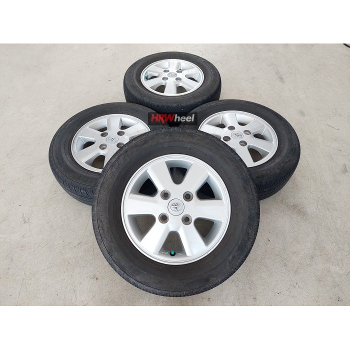 Velg Second Oem Avanza Ring 14 + Ban Bekas 185 70 R14 Original Copotan