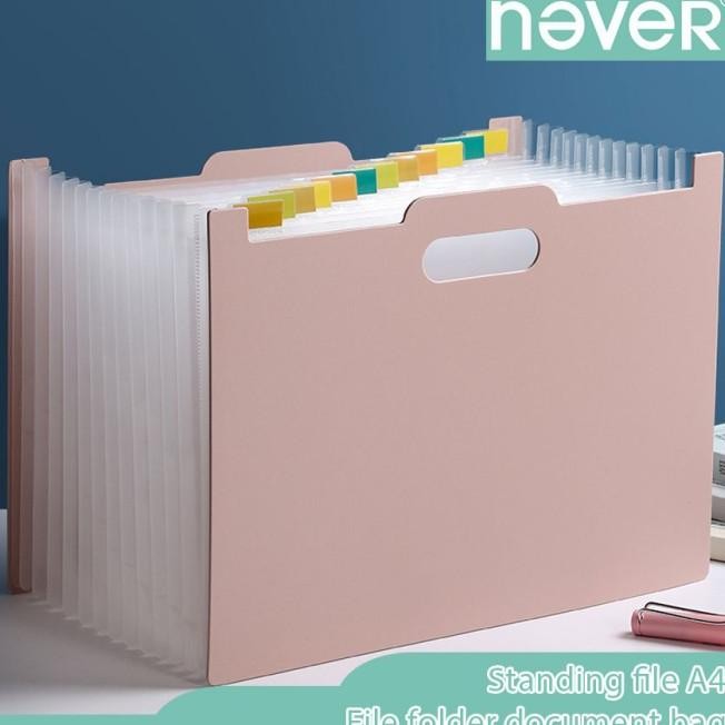

TEMPAT FILE STANDING A4 FILE FOLDER DOCUMENT BAG/ TAS DOKUMEN FILE 13