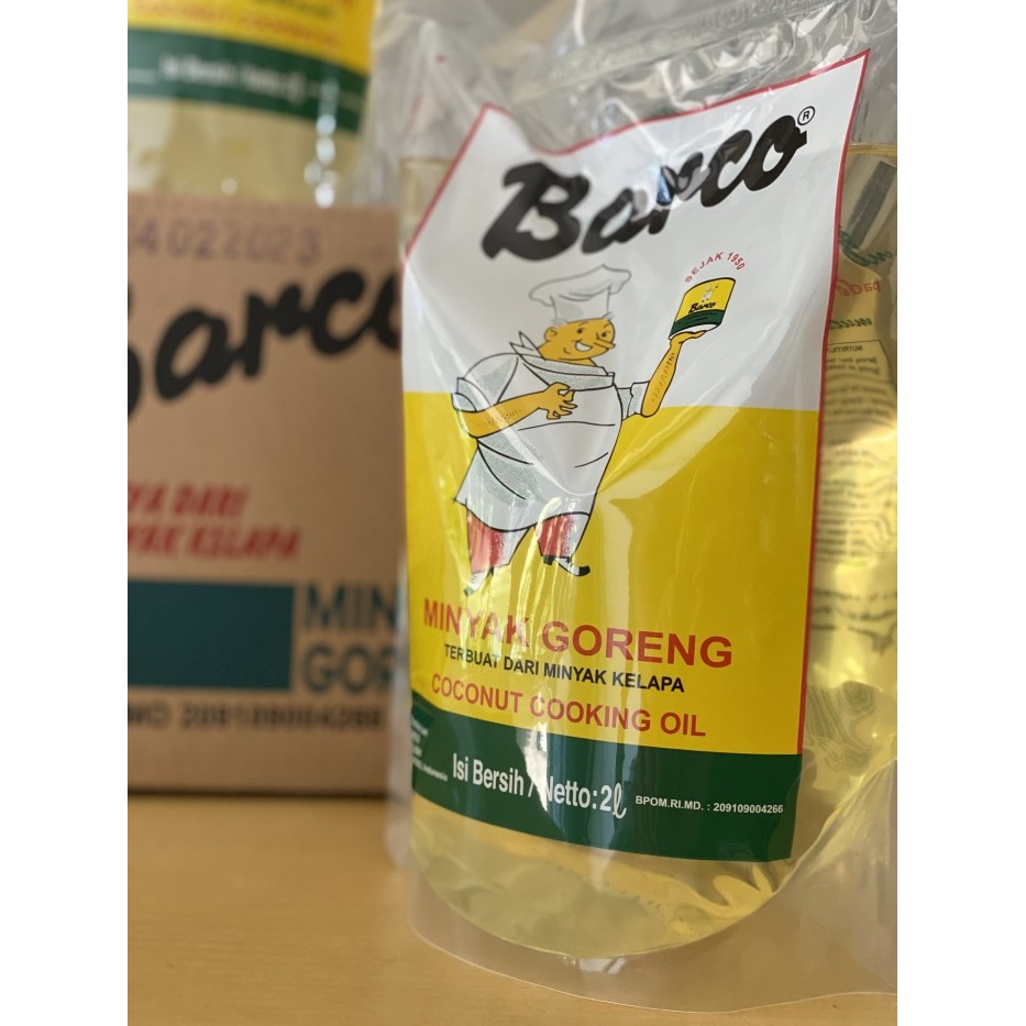 

MINYAK GORENG BARCO 2 LITER REFILL ORIGINAL