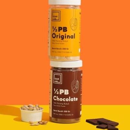 

Lean Lab Selai Kacang Bubuk Twin Pa 500 Gr X 2 Peanut Butter Powder