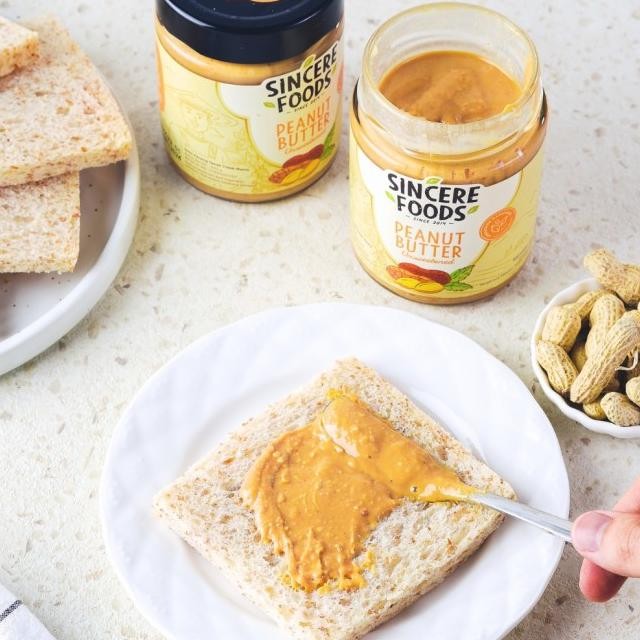 

Selai Kacang Tanah Tidak Manis Peanut Butter Unsweetened Sincere Foods