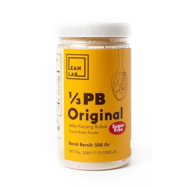 

Lean Lab Selai Kacang Sugar Free 500 Gr / Peanut Butter Powder