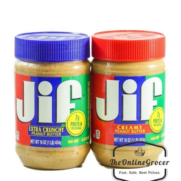 

Jif Peanut Butter/Selai Kacang 454Gr