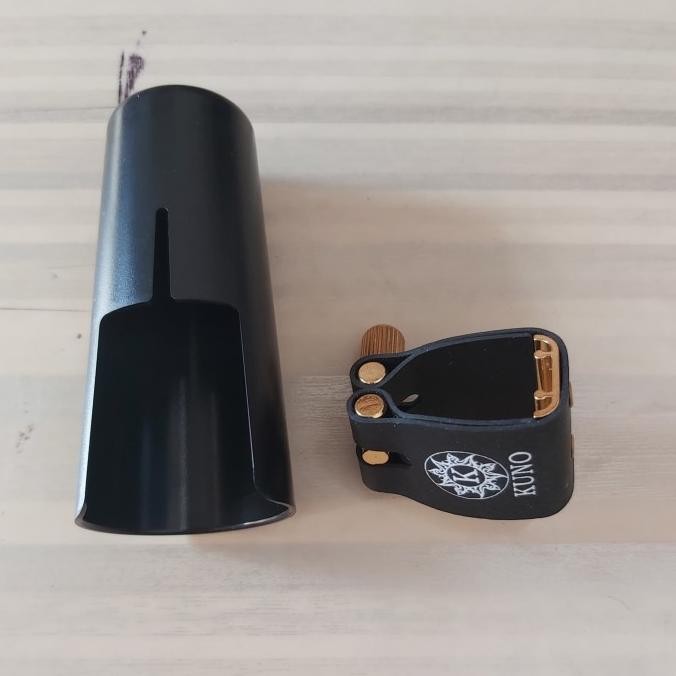 Ligature Kulit Alto Saxophone KUNO RDN