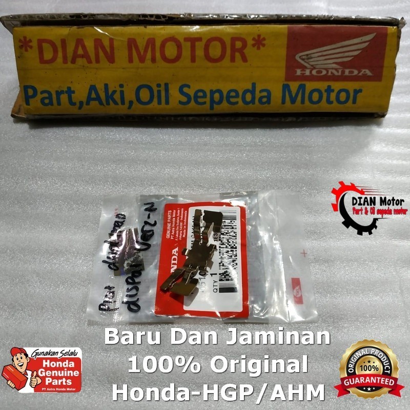 AHM 45108KPH951 PLAT DUDUKAN DISKPAD VERSA-NEW K18H ORIGINAL