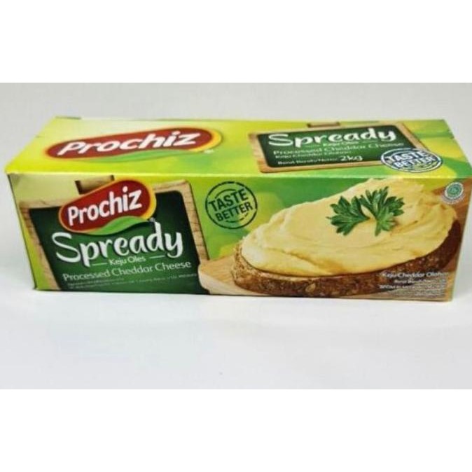 

PROMO Keju Prochiz Spready 2 KG