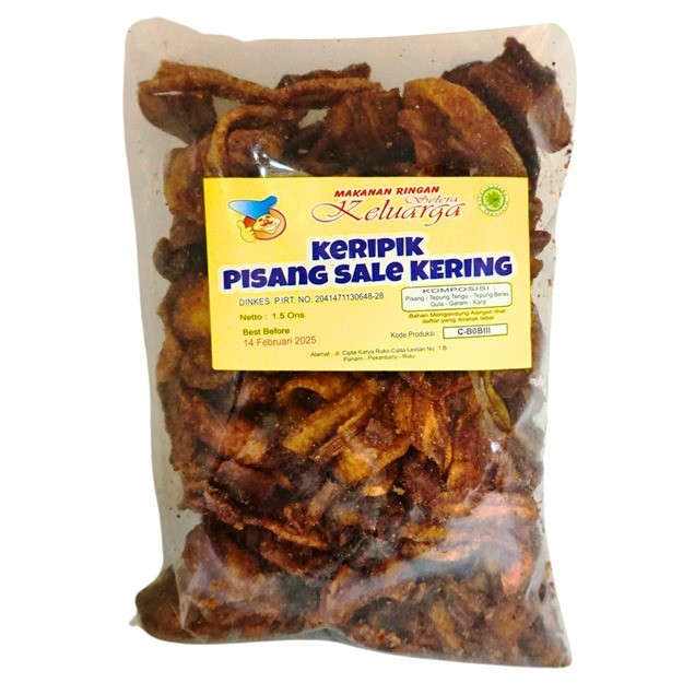 

S17812 SELERA KELUARGA PISANG SALE KERING KERIPIK 150GR MAJU BERSAMA (20250630)