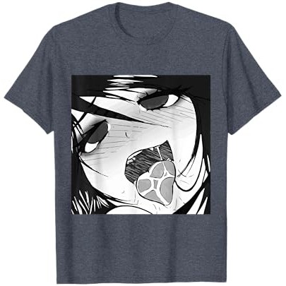 Ecchi Otaku Hentai Waifu Ahegao Girl Manga Anime T-Shirt T-Shirt |XRWu8zuh|