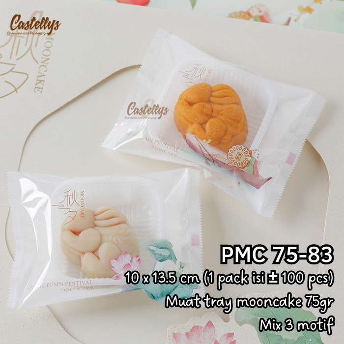 

Plastik Mooncake 75gr PMC 75-83 Kue Pia Bulan Snowskin Nastar Cookies