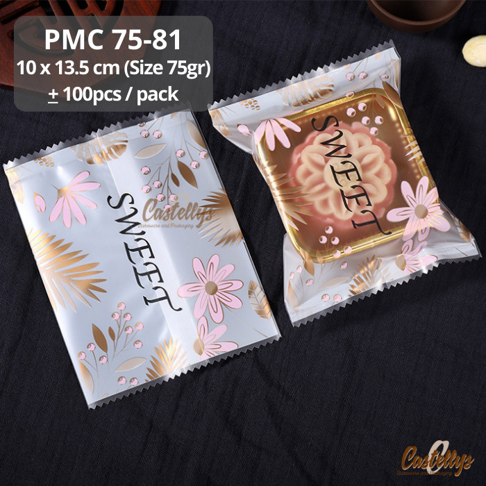 

NEW Plastik Mooncake 75gr PMC 75-81 Kue Pia Bulan Snowskin Cookies Nastar