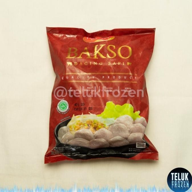 

hanwe bakso daging sapi isi 50 butir pcs baso 650g 650 gr gram g enak gung