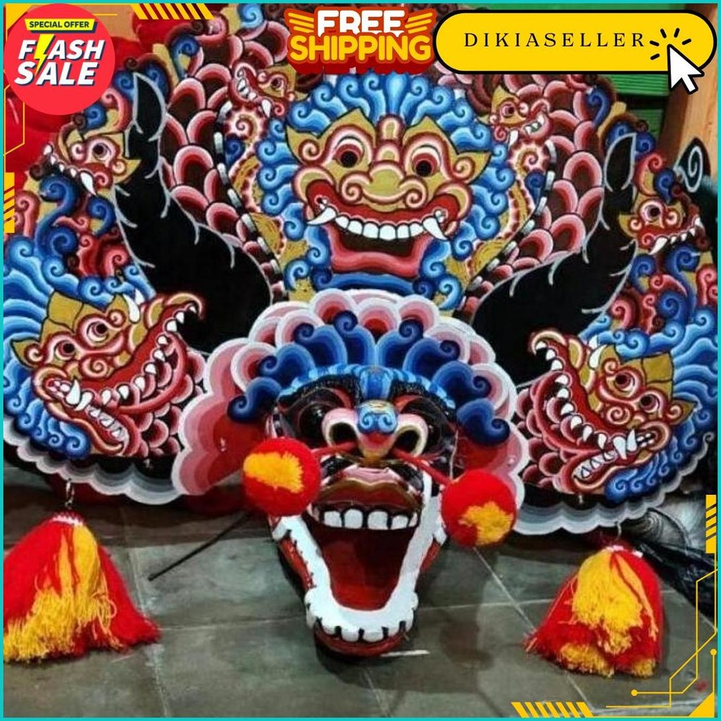 

Bisa Cod Cuci Gudang Barongan Rampak Telon Jamang Cat Air Brush Bonus Kemul Panjang Dan Pentul Tinggal Pakai Ukuran Anak Promo Barongan Plipit Romo Mainan Anak Barongan Anak Sd Brongan Plipit Premium / Barongan Spon Caplok Kain Panjang / Barongan Ponorogo