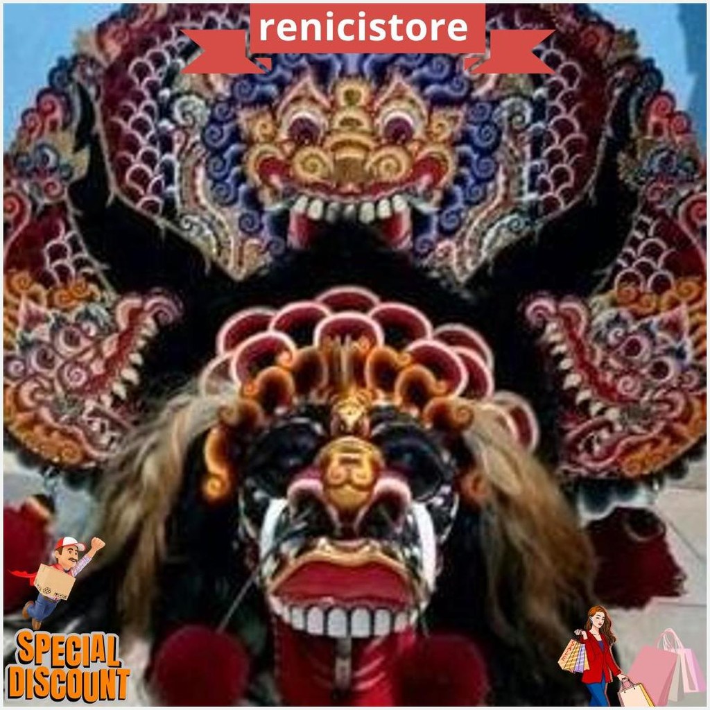 

Bisa Cod Cuci Gudang Barongan Rampak Telon Jamang Cat Air Brush Bonus Kemul Panjang Dan Pentul Tinggal Pakai Ukuran Anak Promo Barongan Plipit Romo Mainan Anak Barongan Anak Sd Brongan Plipit Premium / Barongan Spon Caplok Kain Panjang / Barongan Ponorogo