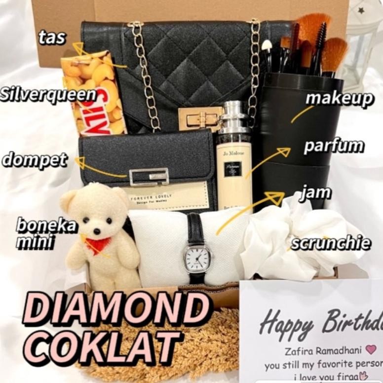 

Hampers Tas Kado Gift Ultah Cewek Box Hadiah Wanita Perempuan Ulang Tahun Birthday Anniversary Pernikahan Wedding Valentine Lebaran Natal Tahun Baru Christmas New Year Ibu Guru Wisuda Gradition Terlaris