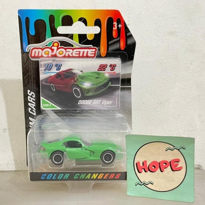 Majorette Premium Cars Color Changers Dodge SRT Viper Original