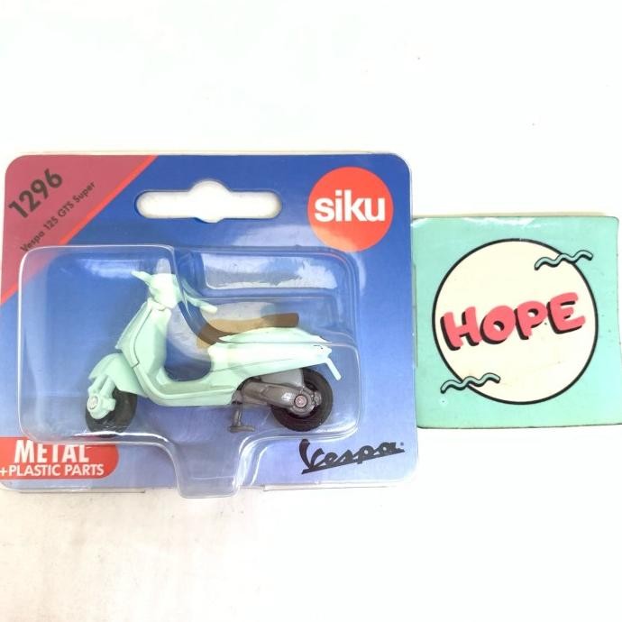 Diecast Motor Siku 1296 Vespa 125 GTS Super Original