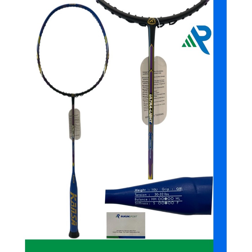 Raket Badminton KANSA ULTRA-LIGHT 600,ULTRA-LIGHT 700,ULTRA-LIGHT 800