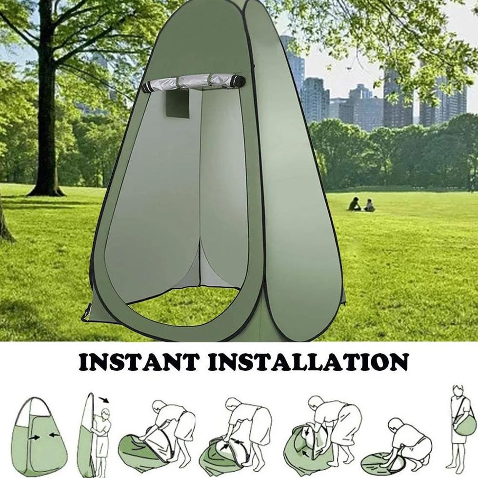 portable outdoor camping tent shower tent bath fitting room tent shelter camping beach private toile
