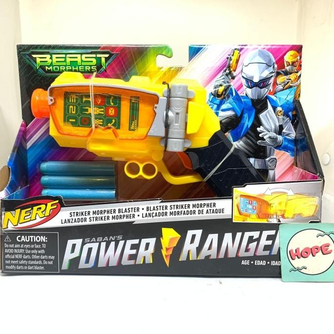 NERF Power Rangers Striker Morpher Blaster Original Hasbro