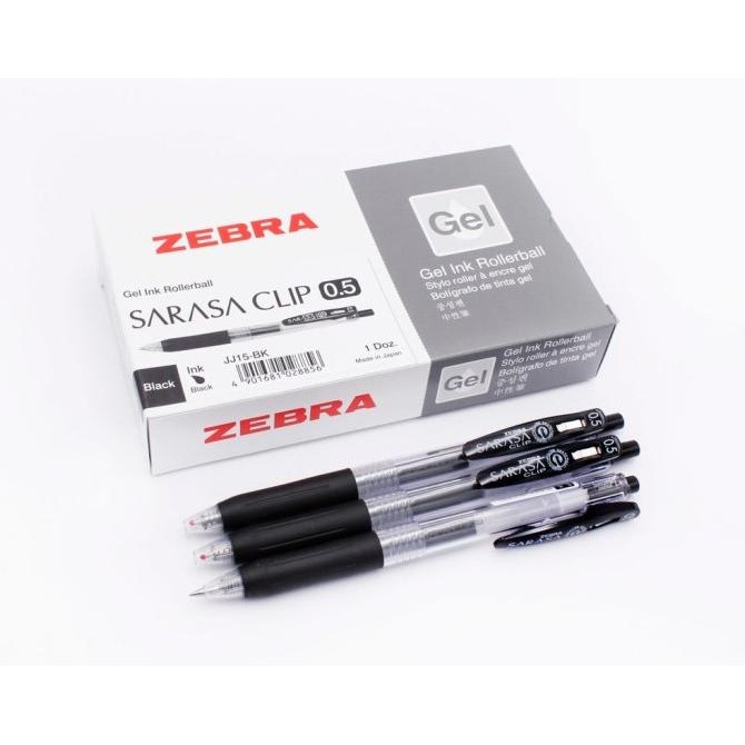 

Zebra Pulpen Sarasa 05 1 lusin = 12 pcs