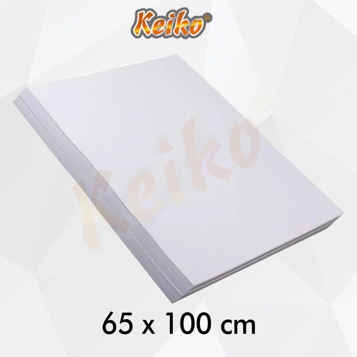 

1 RIM Kertas Flip Chart / Flipchart Koran Buram 65 x 100 cm