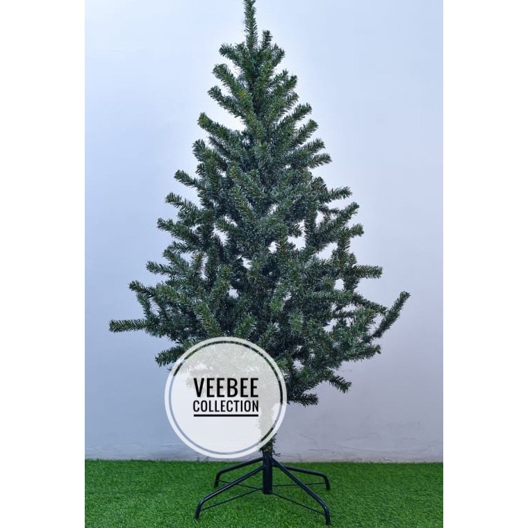 *****] Pohon natal PVC salju 120cm/ christmas tree 120cm/ Pohon terang pvc