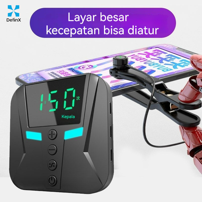 Definx Auto Clier Alat Tap Tap Layar Untuk Smart Phone Multifunctional Layar Ponsel Klik Otomatis