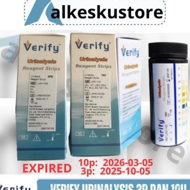 Verify 10 Parameter / Verify 3 Parameter / Test Urine Reagent Strip