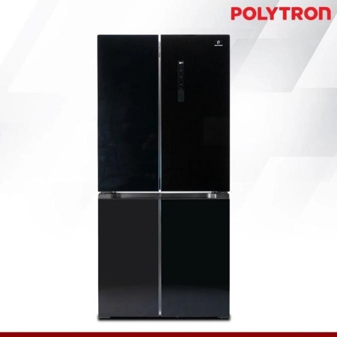 *#*#*#] LEMARI ES POLYTRON SIDE BY SIDE PRS510X / KULKAS 4 PINTU POLYTRON PRS510X 510L