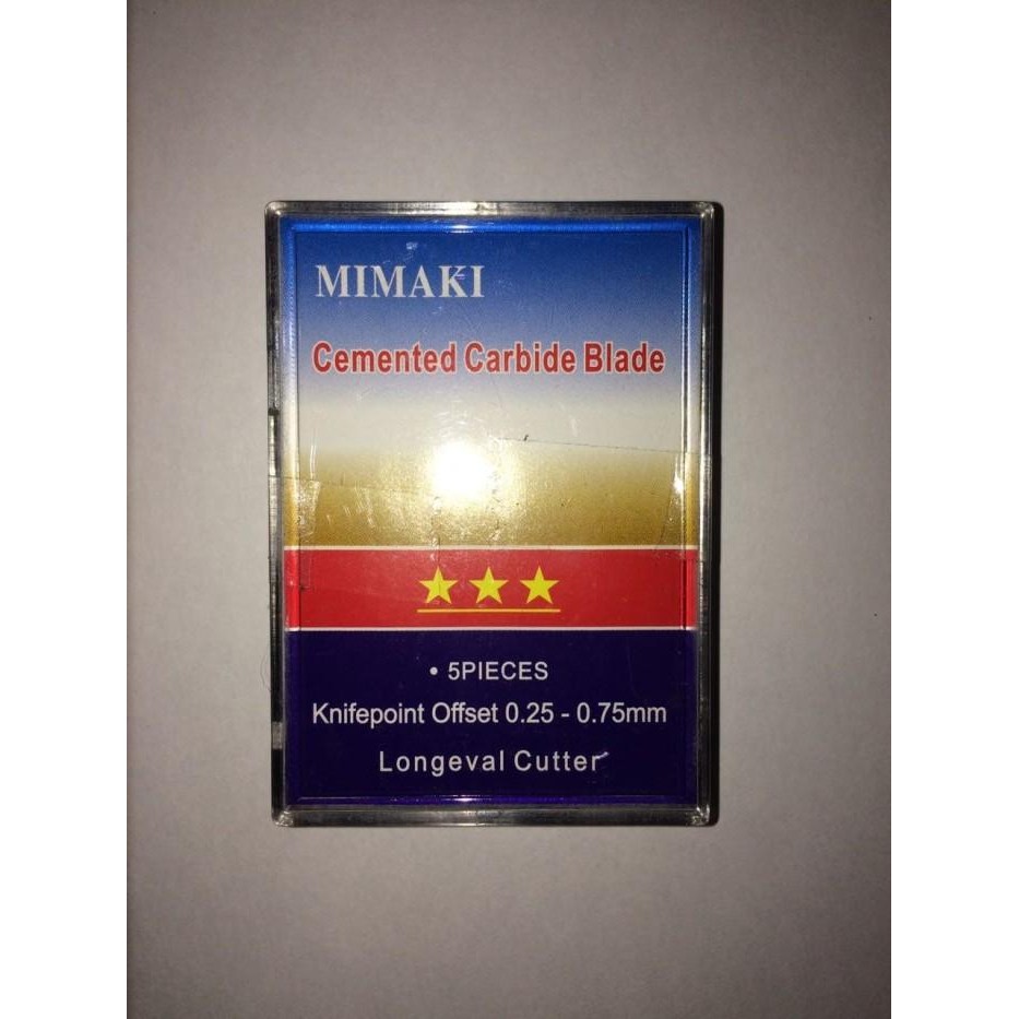 

Mata Pisau Mesin Cutting Mimaki 45 Degree (Isi 5)