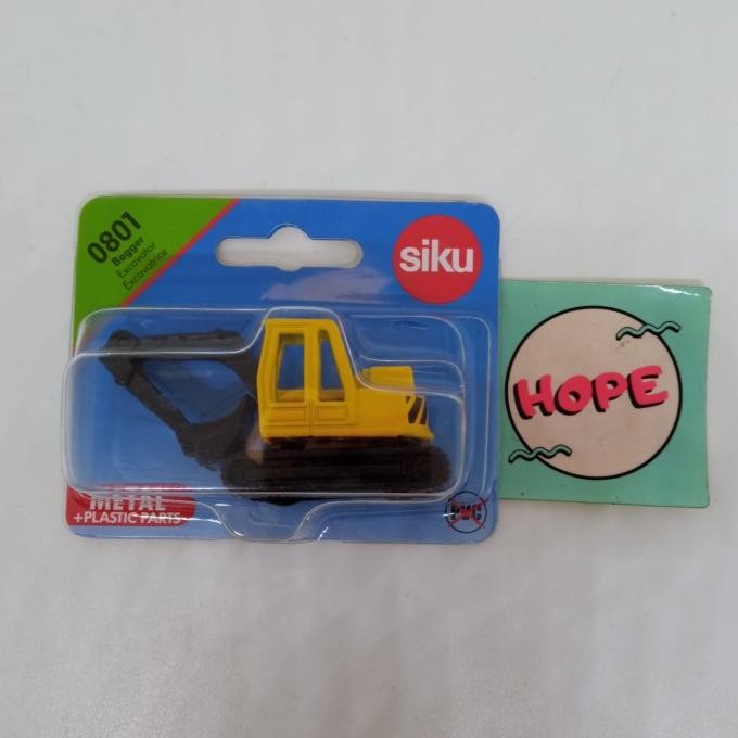 Diecast Construction Siku 0801 Excavator Original