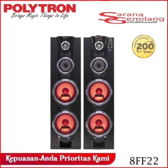 langsung order saja] POLYTRON SPEAKER AKTIF PAS8FF22 SPEAKER AKTIF POLYTRON PAS8F22