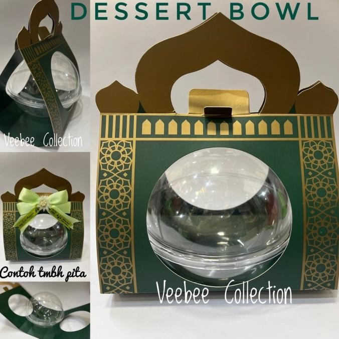 *#*#*#*#] Dessert Bowl paper sleeve/ hampers pudding cake lebaran idul fitri